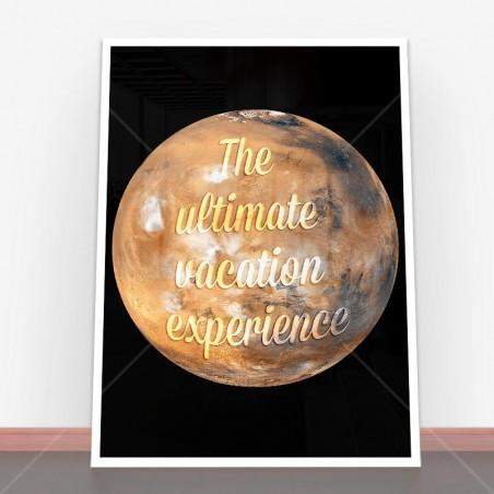 Plakat Mars Vacation