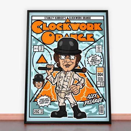 Plakat Alex Delarge Clockwork Orange