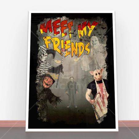 Plakat Meet My Friends