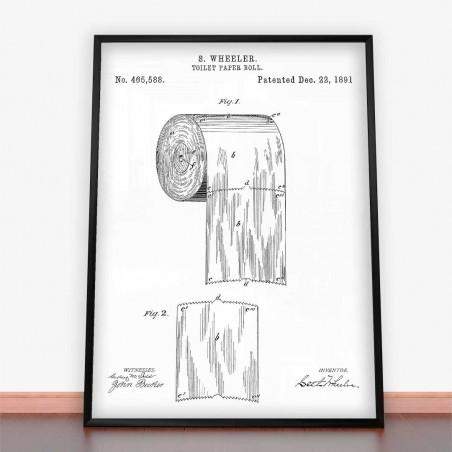 Plakat Patent Papier Toaletowy