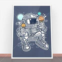 Plakat Astronaut Ice Cream