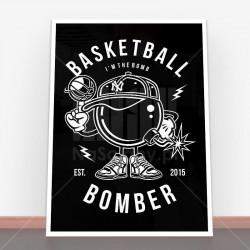 Plakat Basketball Bombers