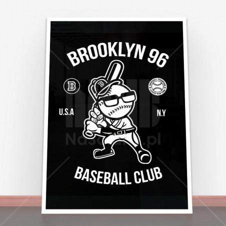 Plakat Brooklyn Baseball