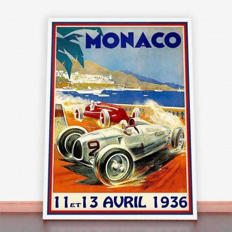Plakat Grand Prix Monaco 1936