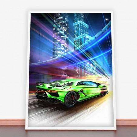 Plakat Lamborghini Aventador