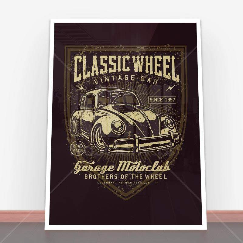 Plakat Classic Wheel