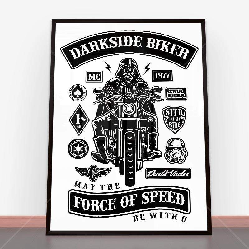 Plakat Darkside Biker