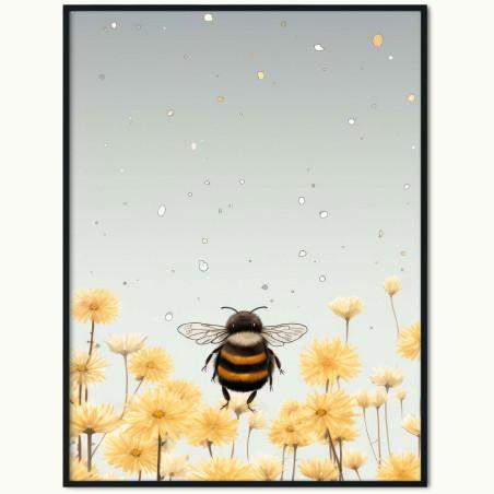 Plakat Pszczoła na Łące