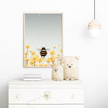 Poster Pszczoła na Łące