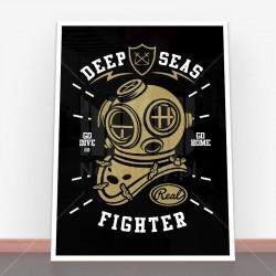 Plakat Deep Seas Fighter