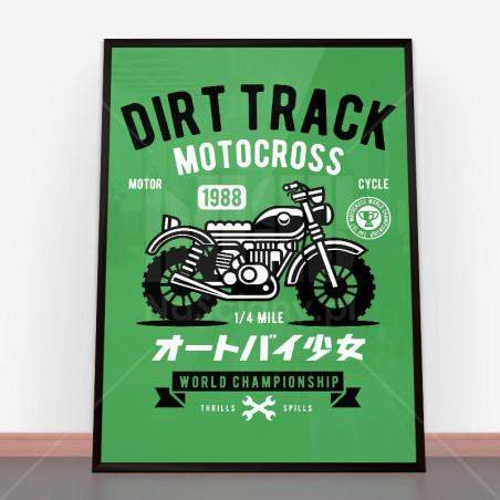 Plakat Dirt Track