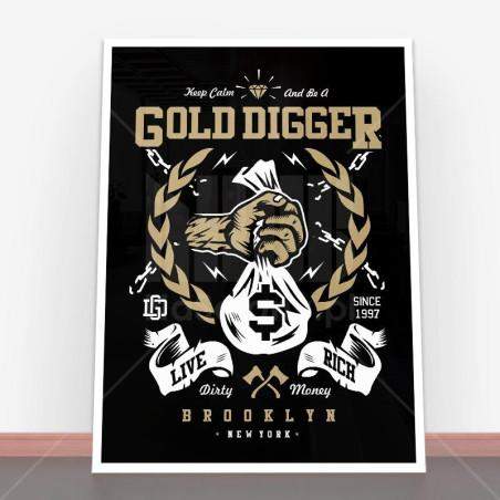 Plakat Gold Digger