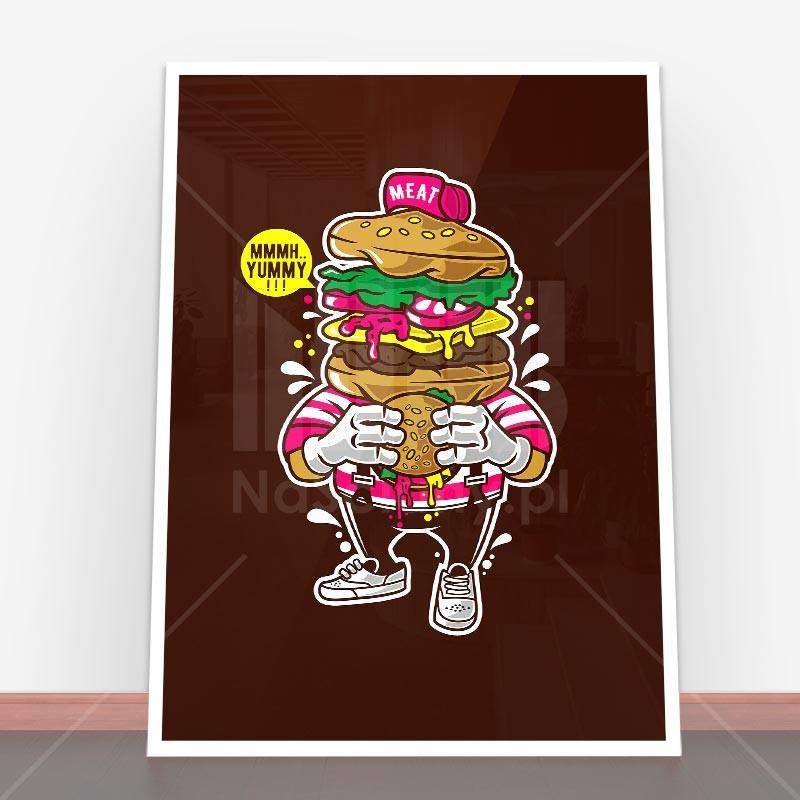 Plakat I Love Burger
