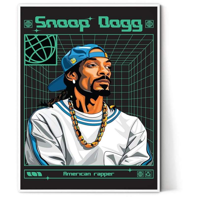 Plakat Snoop Dogg American Rapper