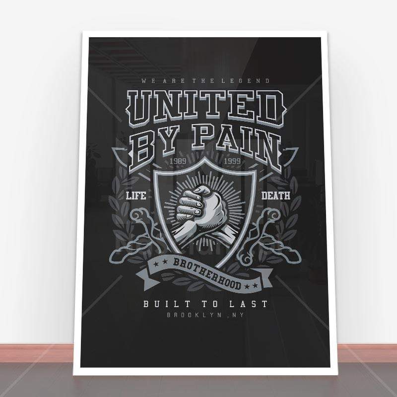 Plakat United By Pain