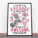 Plakat Awesome Motocross