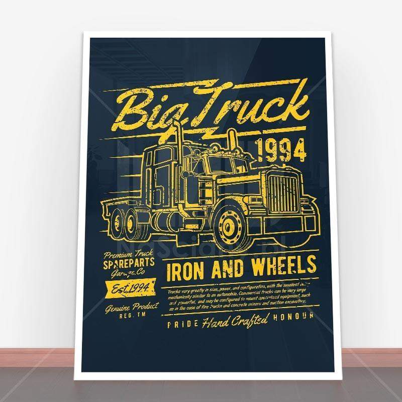 Plakat Big Truck 2