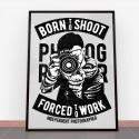 Plakat Born To Shoot