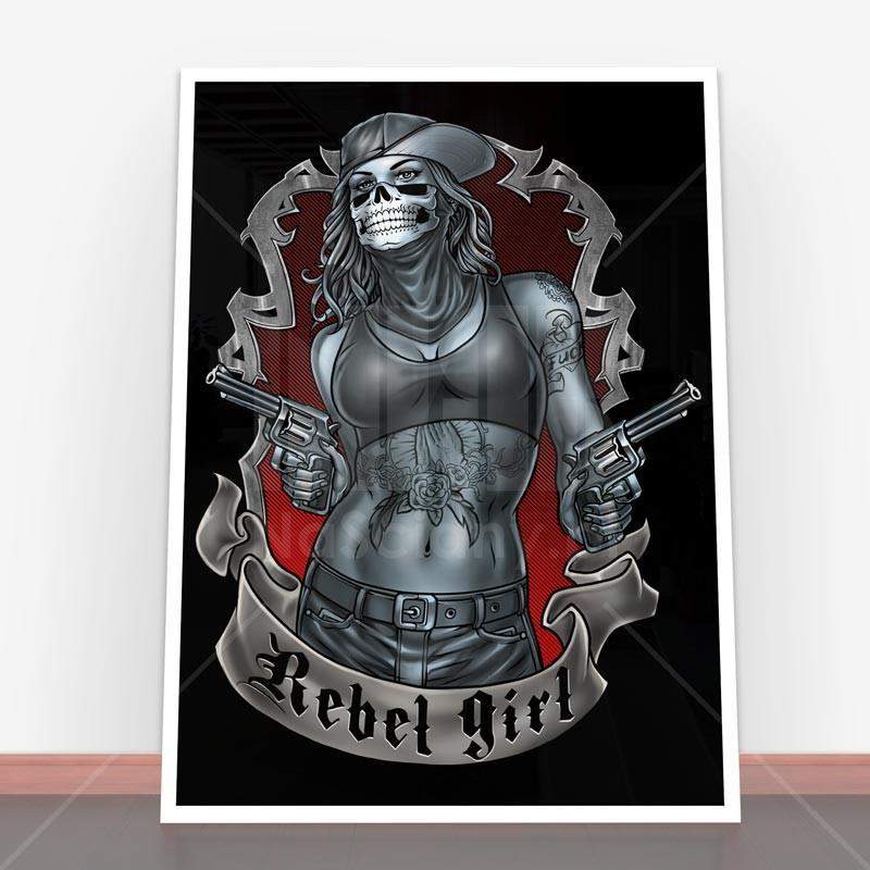 Plakat Rebel Girl