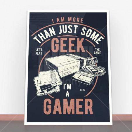 Plakat Geek Gamer