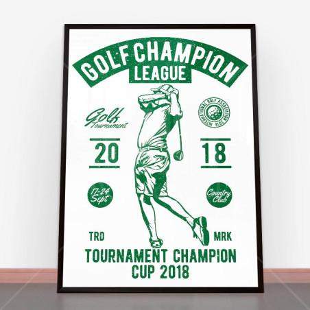 Plakat Golf Champion League