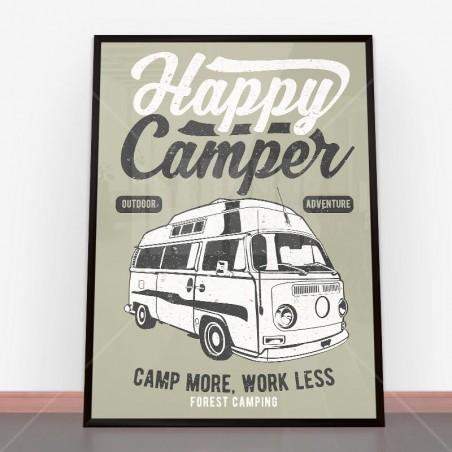 Plakat Happy Camper