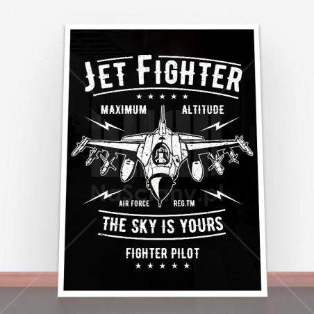 Plakat Jet Fighter