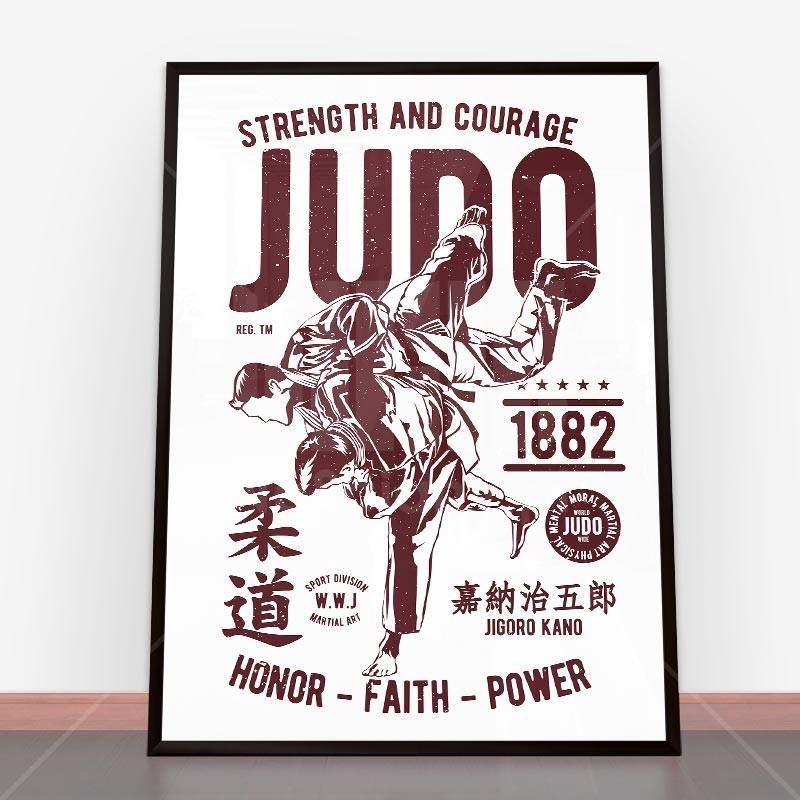 Plakat Judo