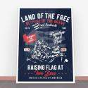 Plakat Land Of The Free