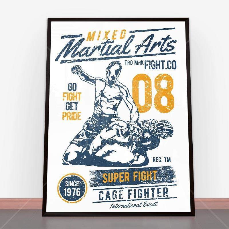 Plakat Mixed Martial Arts