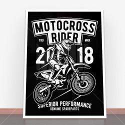 Plakat Motocross Rider