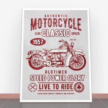 Plakat Motorcycle Classic