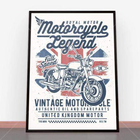 Plakat Motorcycle Legend