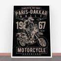 Plakat Paris Dakkar Rally Motorcycle