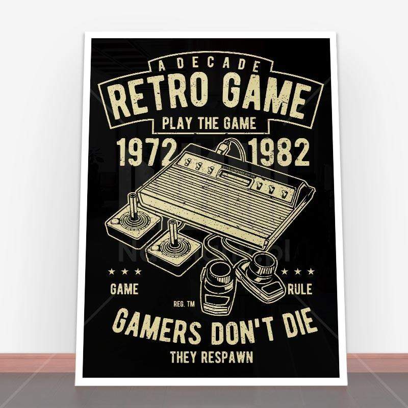 Plakat Retro Game