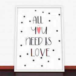 Plakat All You Need Is Love