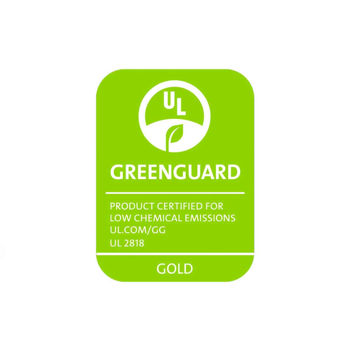 Certyfikat Greenguard Gold