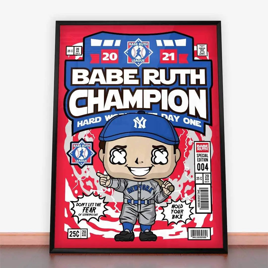 Plakat Babe Ruth.