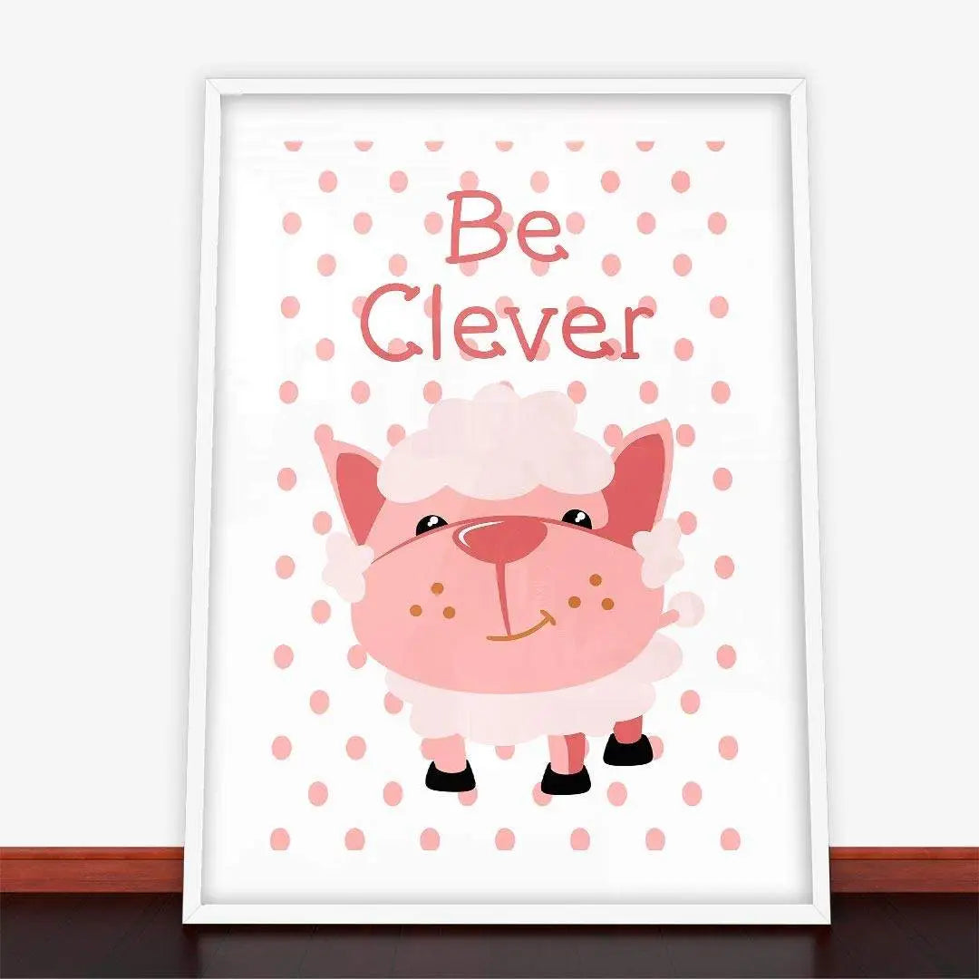 Plakat Be Clever.