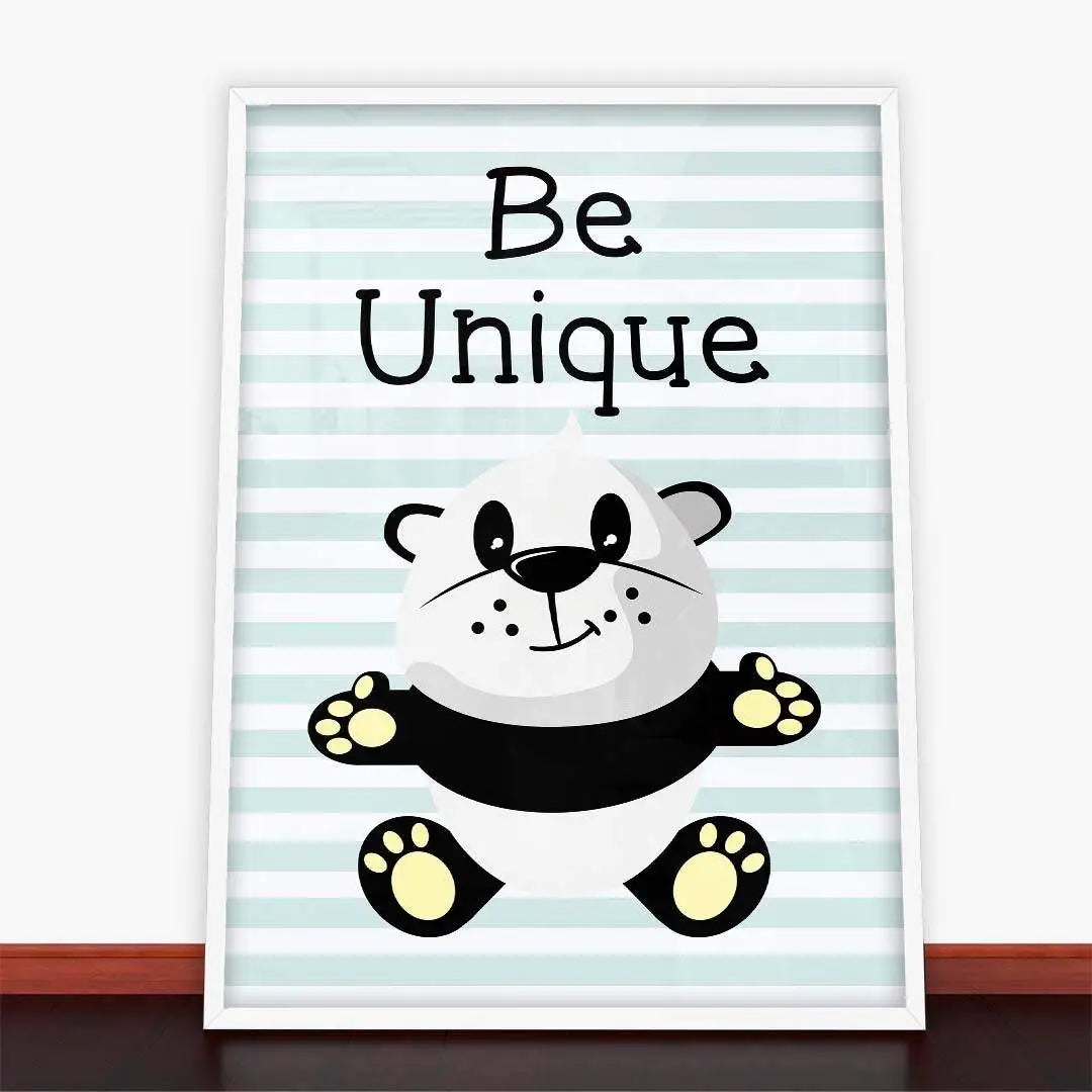Plakat Be Unique.
