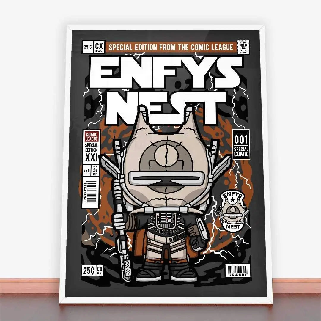 Plakat Enfys Nest.