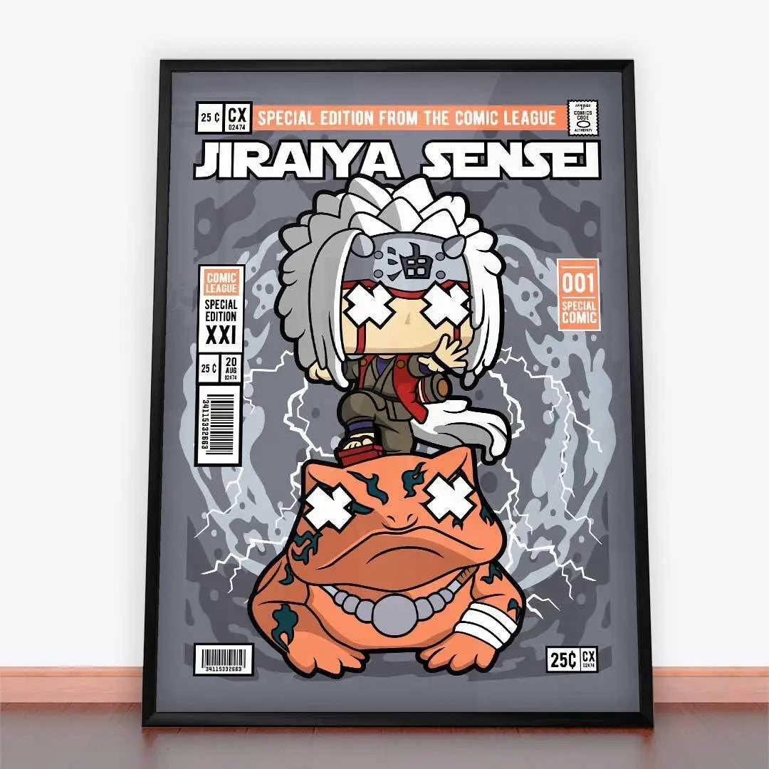 Plakat Jiraiya Sensei.