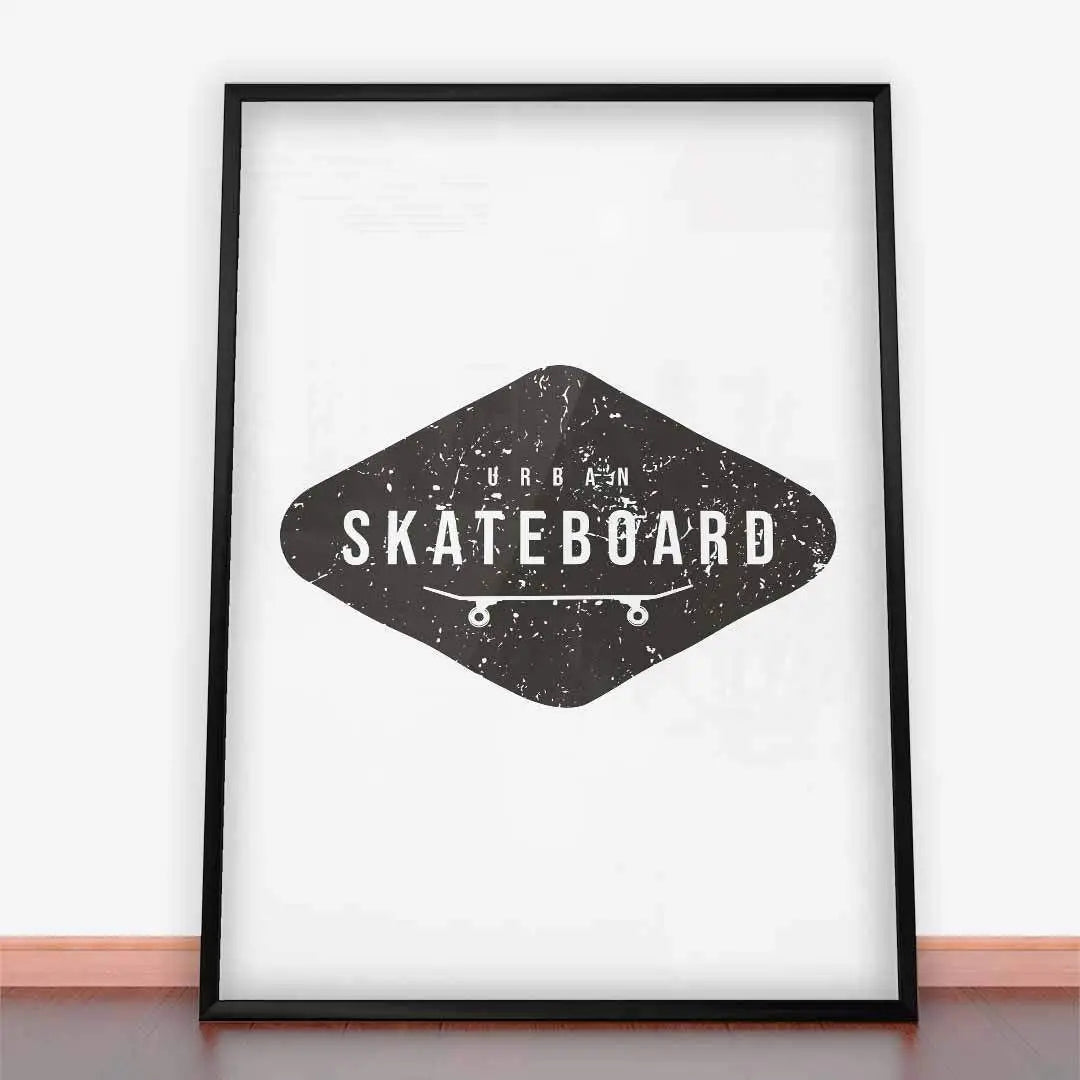 Plakat Urban Skateboard.